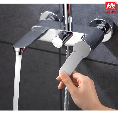 [ CHÍNH HÃNG ] Sen Tắm Đứng Nóng Lạnh Dáng Tròn FORSEE F-128 Phù Hợp Với Mọi Không Gian Phòng Tắm