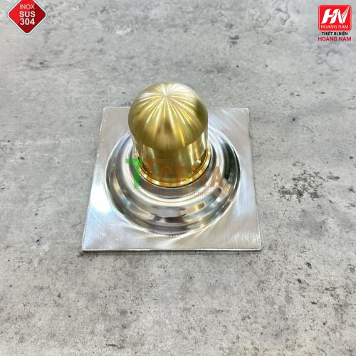[CHíNH HÃNG] Phễu Thoát Sàn Chống Hôi Đồng Thau Bóng model cao cấp