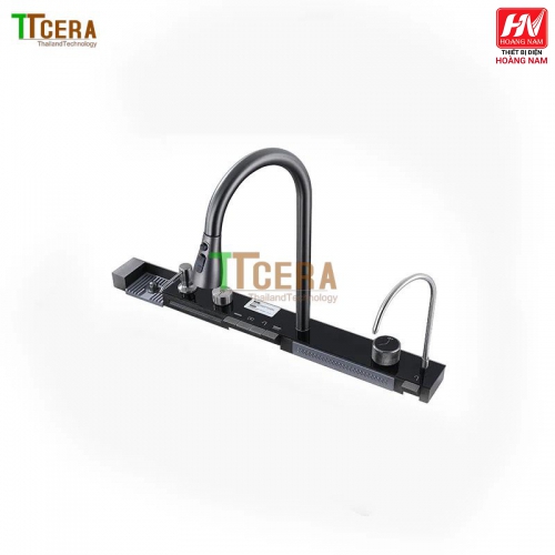 [CHÍNH HÃNG] Chậu Rửa Chén INOX 304 phím đàn nhiều chế độ thông minh hiện địa Tăng thớt và 2 khay để rau củ 800 x 460 x 230mm.