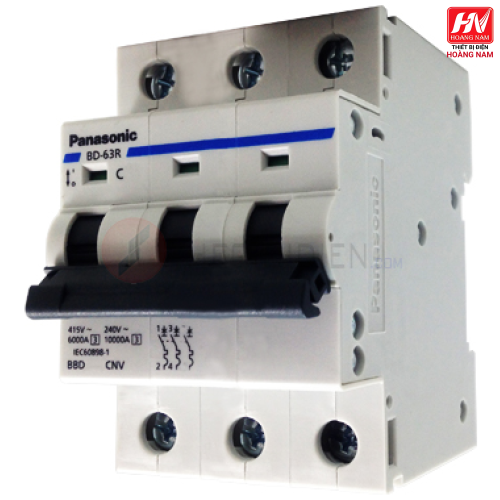MCB 3 pha 63A Panasonic