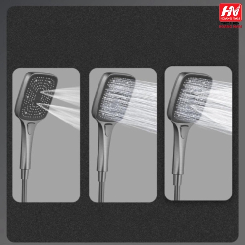 [CHÍNH HÃNG] Vòi Sen Cây Tắm Đứng Phím Đàn, Củ Sen Lõi Đồng Thau 2,8 Kg Mạ Titan