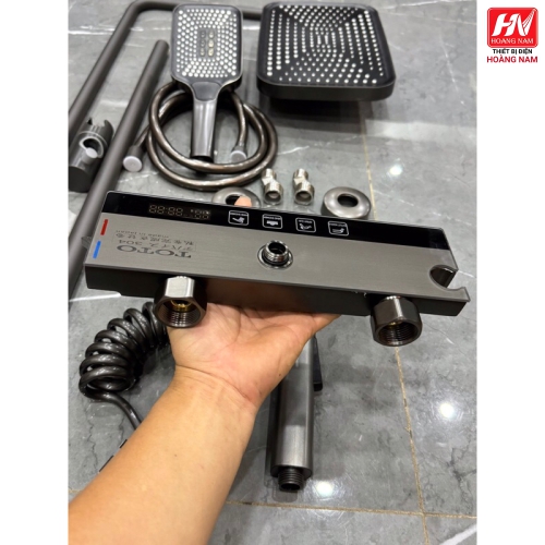 [CHÍNH HÃNG] Sen Cây Phím Đàn Sơn Tĩnh Điện Xám Hiển Thị Nhiệt Độ, INOX 304 hình dán phi thuyền hiện đại