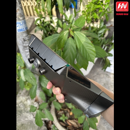 [CHÍNH HÃNG] Sen Cây Phím Đàn Sơn Tĩnh Điện Xám Hiển Thị Nhiệt Độ, INOX 304 hình dán phi thuyền hiện đại