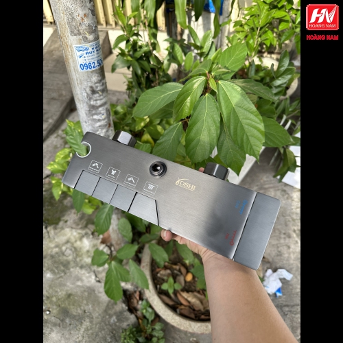 [CHÍNH HÃNG] Sen Cây Phím Đàn Sơn Tĩnh Điện Xám Hiển Thị Nhiệt Độ, INOX 304 hình dán phi thuyền hiện đại