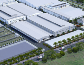 Công trình nhà máy dệt may LUTHAI-AN GIANG