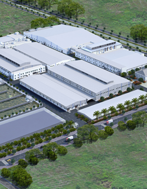 Công trình nhà máy dệt may LUTHAI-AN GIANG