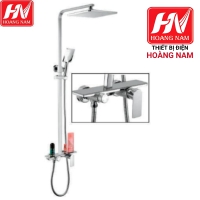[ CHÍNH HÃNG ] FORSEE sen cây nóng tắm đứng Inox SUS 304 Mờ Vòi Sen Cây Vuông Nóng Lạnh 3 Chế Độ Xả Nước Chống Han Gỉ 