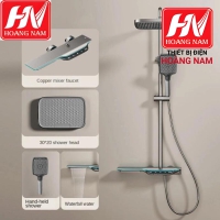 [CHÍNH HÃNG] Sen cây tắm đứng phím đàn hiển thị nhiệt độ [Hàng loại 1 Mạ Tĩnh Điện - Đồng Thau ]