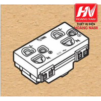  2 ổ cắm 3 chấu có màn che S18CCUE2