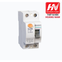 Cầu dao chống dòng rò RCCB VLL45N - 2 Cực