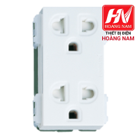 Ổ cắm đôi WEV1582SW – Cắm nhanh