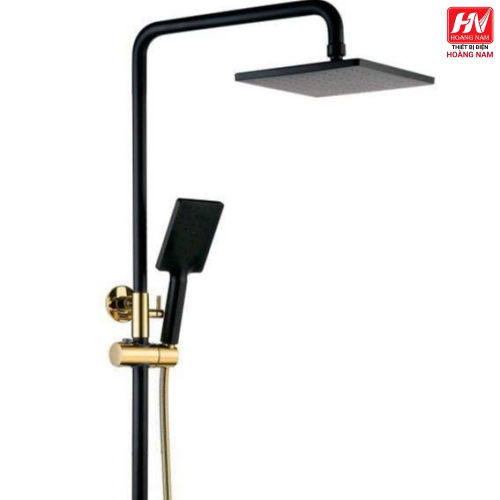 [ CHÍNH HÃNG ] FORSEE sen cây nóng tắm đứng Inox SUS 304 Mờ Vòi Sen Cây Vuông Nóng Lạnh 3 Chế Độ Xả Nước Chống Han Gỉ Chống Bám Cặn Canxi