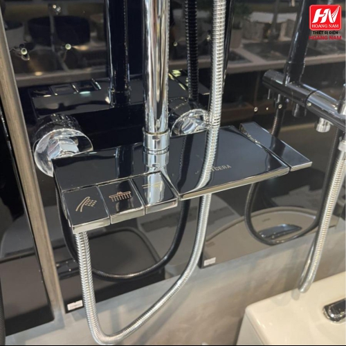 [ CHÍNH HÃNG ] Sen Cây Phím Đàn Mạ Crome Inox SUS 304 Mờ Vòi Sen Cây Vuông Nóng Lạnh 3 Chế Độ Xả Nước Chống Han Gỉ Chống Bám Cặn Canxi