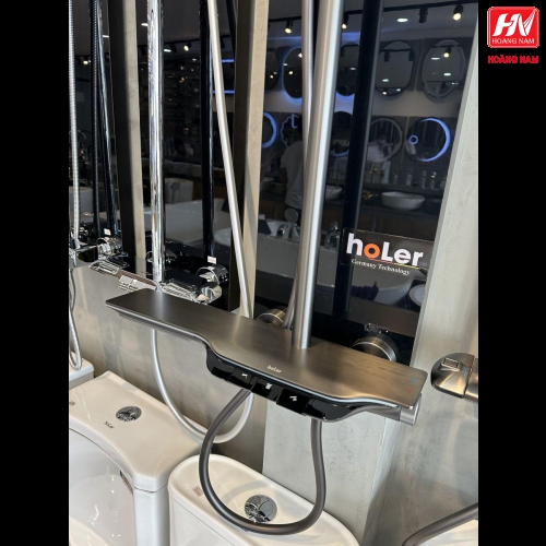 [CHÍNH HÃNG] Sen cây tắm đứng phím đàn hiển thị nhiệt độ [Hàng loại 1 Mạ Tĩnh Điện - Đồng Thau ] Bộ sen cây tắm đèn led Titan